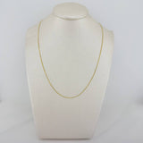 Cadena Veneciana 1.6 g / 23 3/4 in / 0.5 mm Oro Amarillo 18K