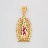 Dije Virgen Guadalupe 4.65 g / 1 1/2 in Oro Amarillo 18K
