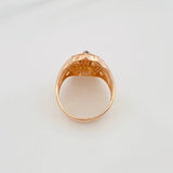 Anillo Virgen Guadalupe 6.2 g / T8 Oro Rosa 18K