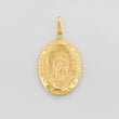 Dije Virgen Guadalupe 3.1 g / 1 3/4 in Oro Amarillo 18K