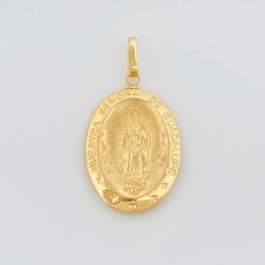 Pendant Virgin Guadalupe 3.1 g / 1 3/4 in Yellow Gold 18K
