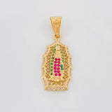 Dije Virgen Guadalupe 3.1 g / 1 1/4 in Oro Amarillo 18K