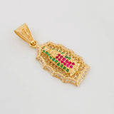 Dije Virgen Guadalupe 3.1 g / 1 1/4 in Oro Amarillo 18K