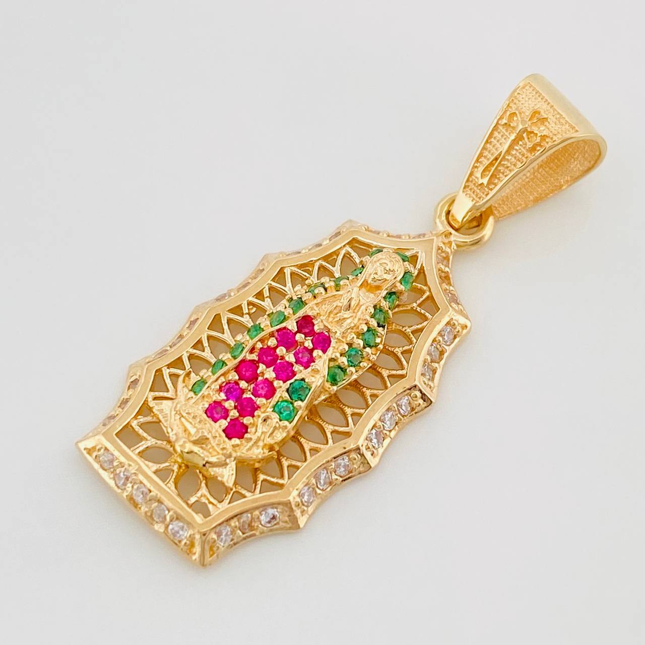Dije Virgen Guadalupe 3.1 g / 1 1/4 in Oro Amarillo 18K