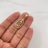 Dije Virgen Guadalupe 3.1 g / 1 1/4 in Oro Amarillo 18K