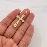 Pendant Christ Cross 2.95 g / 1 1/2 in 18K Yellow Gold