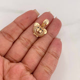 Pendant Bear Face 3.1 g / 3/4 in 18K Yellow Gold