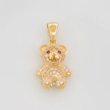 Dije Oso 3.25 g / 1 in Oro Amarillo 18K