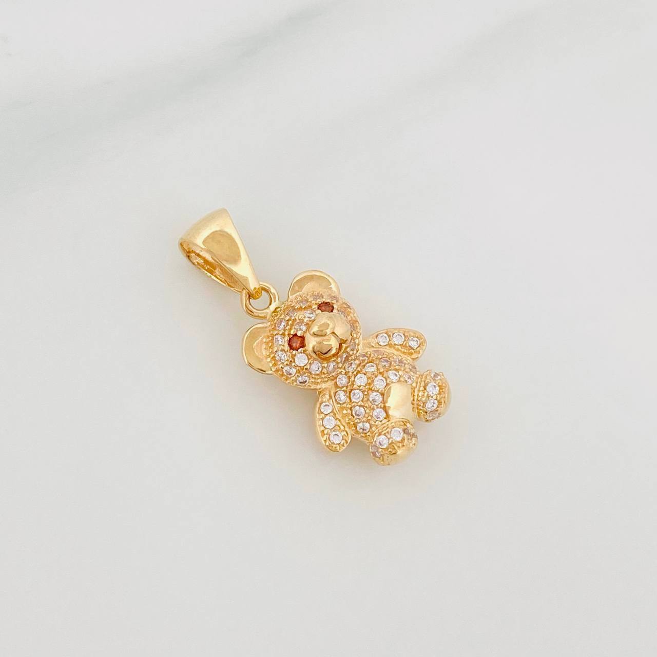Dije Oso 3.25 g / 1 in Oro Amarillo 18K