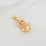 Dije Oso 3.25 g / 1 in Oro Amarillo 18K