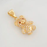 Dije Oso 3.25 g / 1 in Oro Amarillo 18K