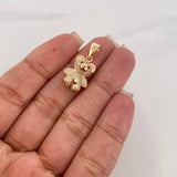 Dije Oso 3.25 g / 1 in Oro Amarillo 18K