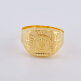 Crown Signet Ring 2.85 g / T11 1/2 Yellow Gold 18K