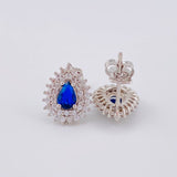 Dense Drop Stud Earrings 3.35 g / in / 13.33 mm Yellow Gold 18K
