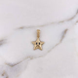Pendant Star 1.3gr / 2.1cm / 18K Yellow Gold #