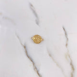 Charm Sol Y Luna 1.05gr / 2.2cm / 18K Yellow Gold Stamped #