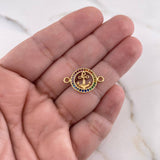 Herraje Ancla 1.45gr / 2.2cm / Circones Colores Oro Amarillo 18K #