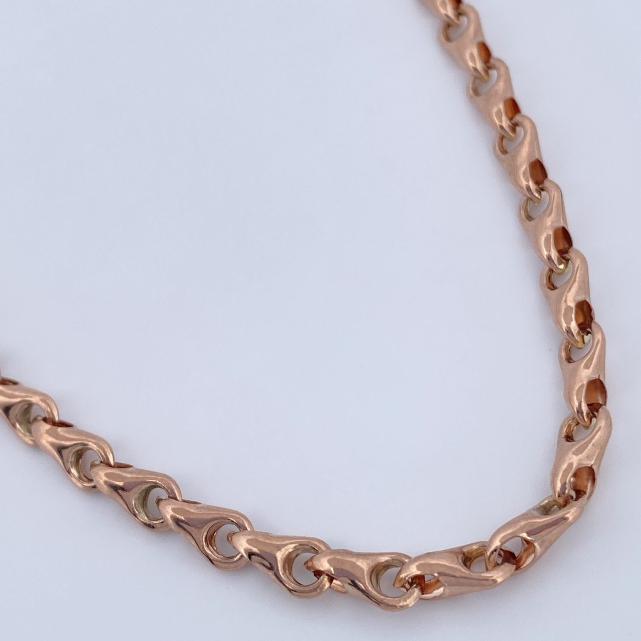 Rustic Wheat Chain 9.6gr / 18 3/4 in / 18K Gold $