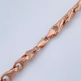Rustic Wheat Chain 9.6gr / 18 3/4 in / 18K Gold $