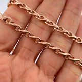 Rustic Wheat Chain 9.6gr / 18 3/4 in / 18K Gold $