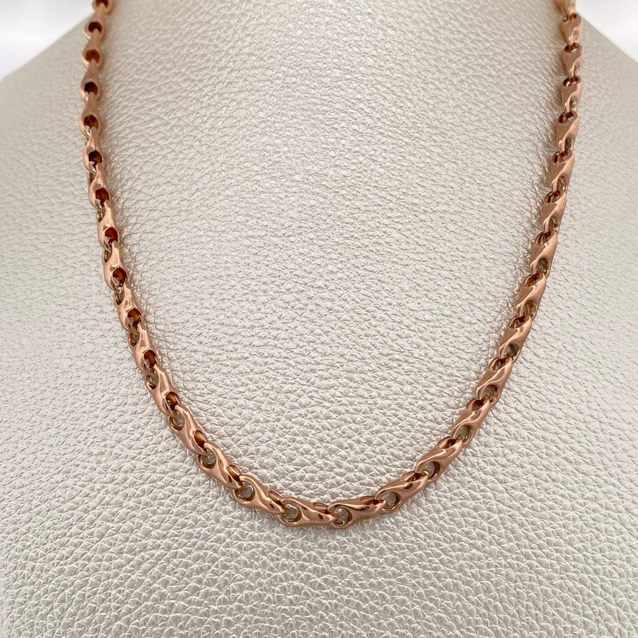 Rustic Wheat Chain 9.6gr / 18 3/4 in / 18K Gold $