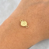 Charm Letter F 0.55gr / 1cm / 18K Yellow Gold