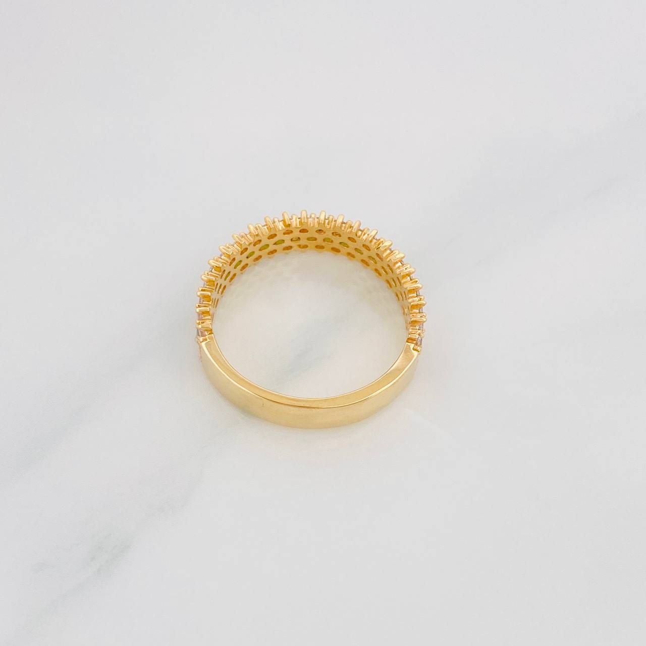 Churumbela Dense Channel Ring 3.75g / T6 3/4 Yellow Gold 18K