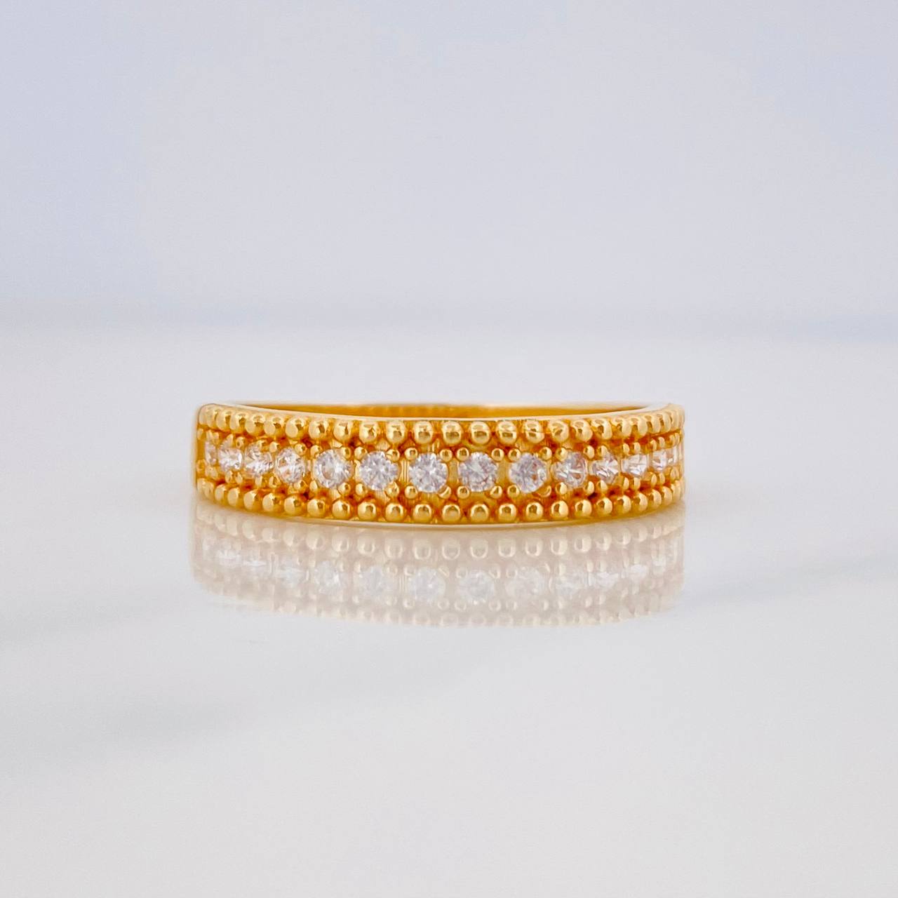 Churumbela Ring 2.6g / Size 7 1/2 Yellow Gold 18K