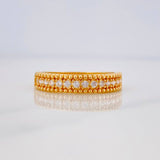 Churumbela Ring 2.6g / Size 7 1/2 Yellow Gold 18K