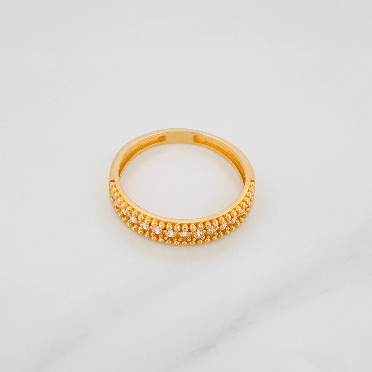 Churumbela Ring 2.6g / Size 7 1/2 Yellow Gold 18K