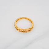 Churumbela Ring 2.6g / Size 7 1/2 Yellow Gold 18K