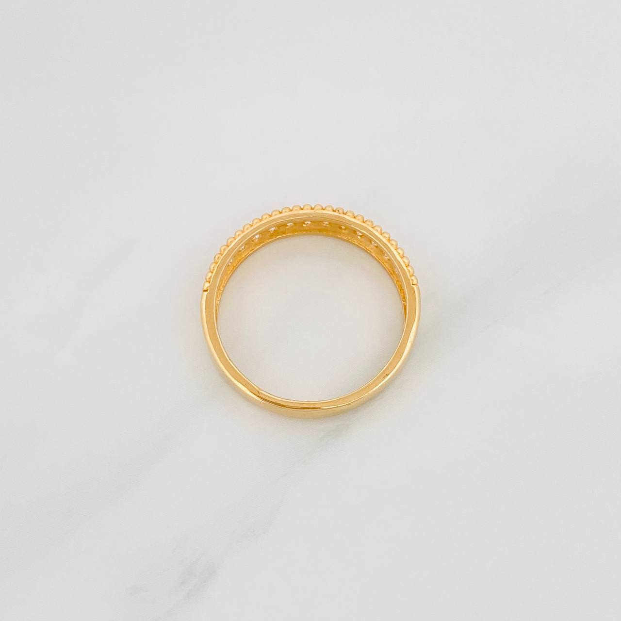 Churumbela Ring 2.6g / Size 7 1/2 Yellow Gold 18K