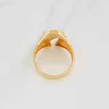 Anillo Herradura Caballo 6.5g / T10 Tres Oros 18K
