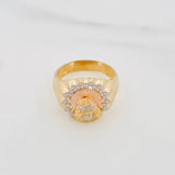Christ Ring 6.75g / T10 Three Golds 18K