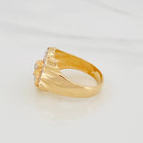 Christ Ring 6.75g / T10 Three Golds 18K
