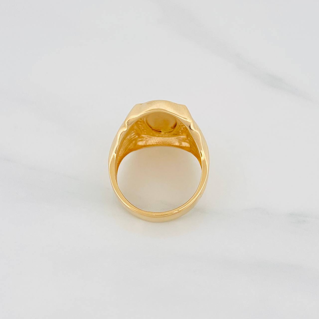 Virgin of Guadalupe Ring 6.25g / T5 1/2 Yellow Gold 18K