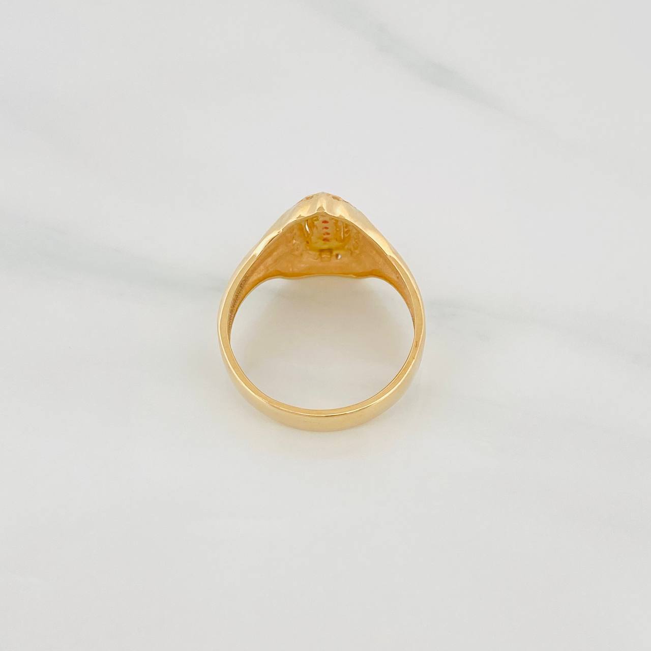 Anillo Virgen Guadalupe 4.45g / T7 3/4 Oro Amarillo 18K