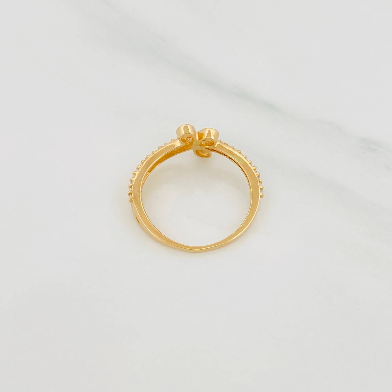 Flower Ring Churumbela 2.15g / T6 1/2 Yellow Gold 18K