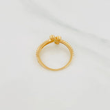 Flower Ring Churumbela 2.15g / T6 1/2 Yellow Gold 18K