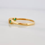 Estela Ring 1.4g / T5 3/4 Yellow Gold 18K