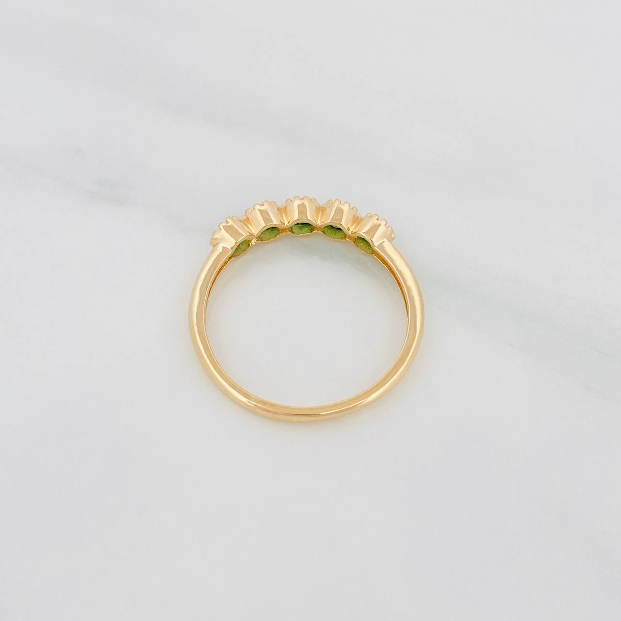 Estela Ring 1.4g / T5 3/4 Yellow Gold 18K