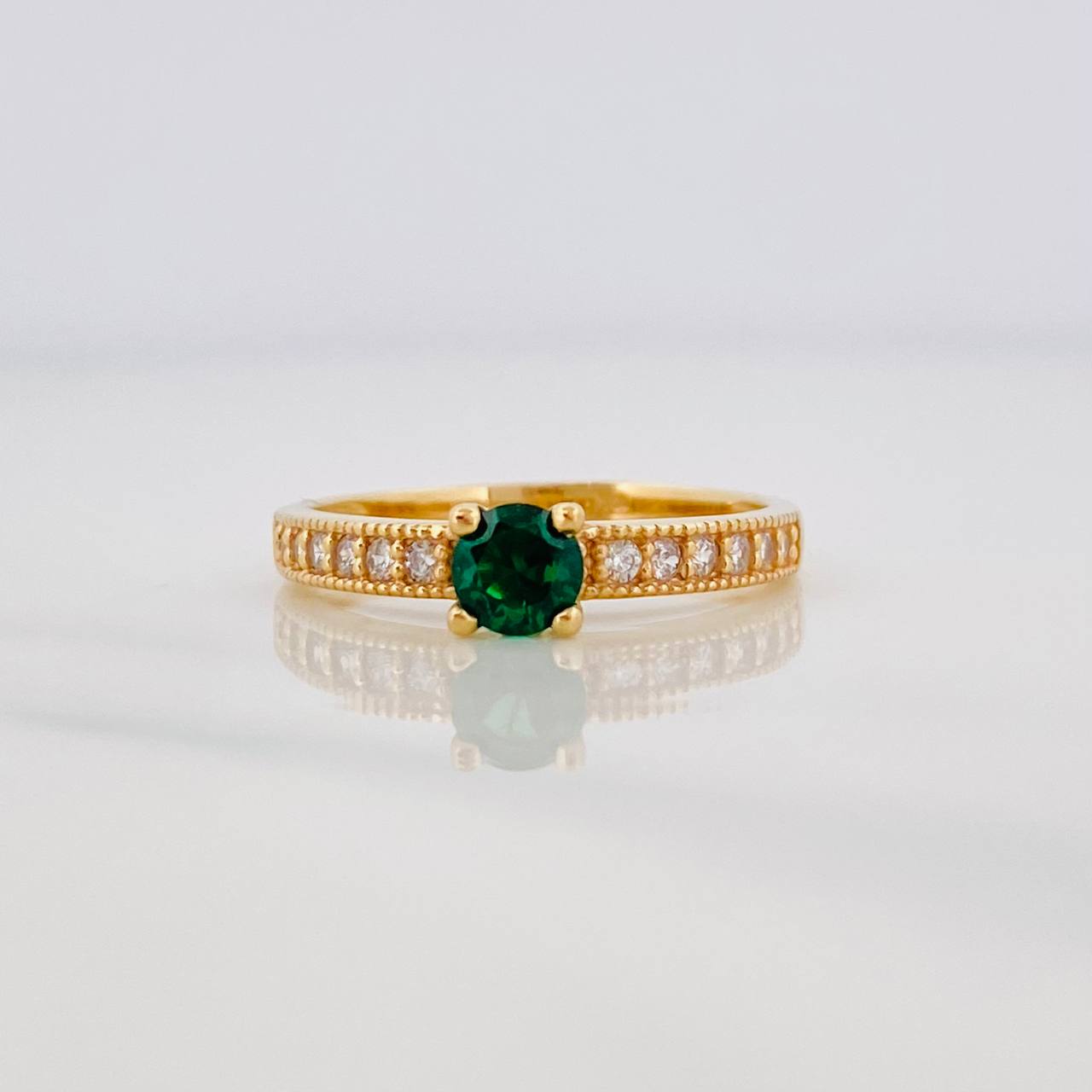 Solitaire Ring Churumbela 2.35g / T7 Yellow Gold 18K