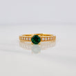Solitaire Ring Churumbela 2.35g / T7 Yellow Gold 18K