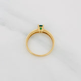Solitaire Ring Churumbela 2.35g / T7 Yellow Gold 18K