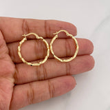 Candongas Kataleya 1.6g / 1 in Oro Amarillo 18K