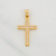 Pendant Cross 2.35g / 1 1/4 in Yellow Gold 18K
