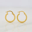 Candongas Sofi 1.1g / 1/2 in Oro Amarillo 18K