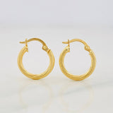 Candongas Sofi 1.1g / 1/2 in Oro Amarillo 18K