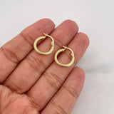Candongas Sofi 1.1g / 1/2 in Oro Amarillo 18K