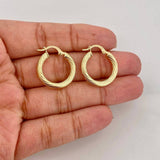Hoop Earrings Sofi 2.3g / 3/4 in Yellow Gold 18K